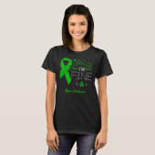 Feather Birds I'm Fine Lyme Awareness T-Shirt (Vorne ganz)