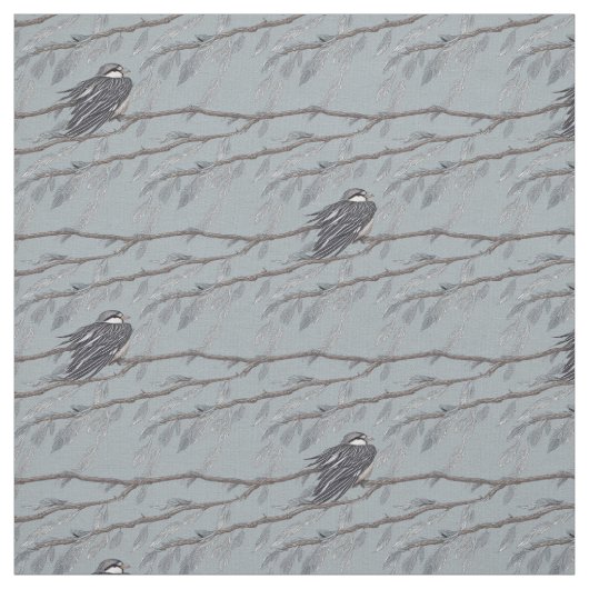 Feather-Blätter 2 Stoff (Muster)