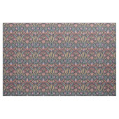 Feather Blätter Floral Damask Green Pink Lavendel Stoff (Fat Quarter (45,7 x 55,9 cm))
