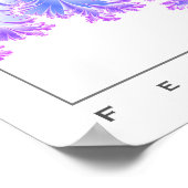 Feather-Blume Poster (Ecke)
