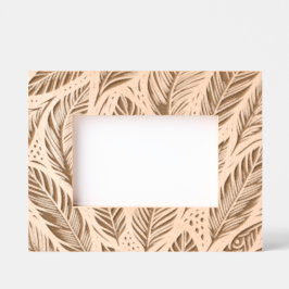 Feather Border Geätzte Rahmen