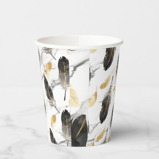 "Feather Breeze Paper Cup" Pappbecher (Links)