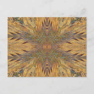 Feather Butterfly Postkarte