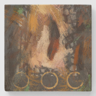 Feather Coaster Steinuntersetzer