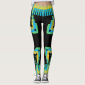 Feather Cross Leggings (Vorderseite)