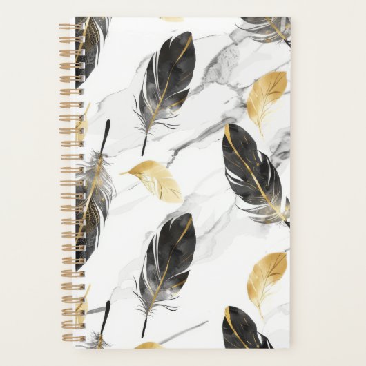 "Feather Dreams Notebook" Planer (Vorderseite)