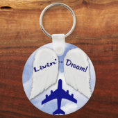 Feather Dreams Schlüsselanhänger (Vorderseite)