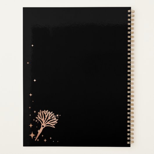 Feather Duster Maid & House Reinigung Ernennung Planer (Rückseite)