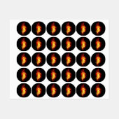 Feather Etiketten (Blatt)