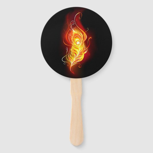 Feather Fächer (Rückseite)