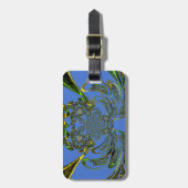 Feather Fish Gepäckanhänger (Vorderseite vertikal)