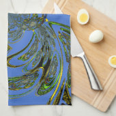 Feather Fish Handtuch (Viertel Falte)