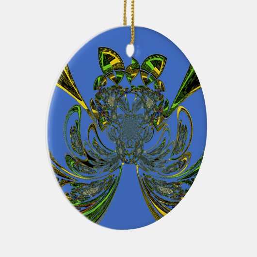 Feather Fish Keramik Ornament (Rechts)