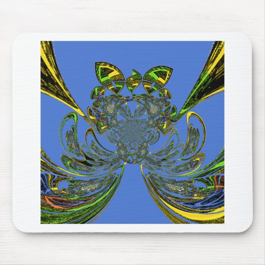 Feather Fish Mousepad (Vorne)