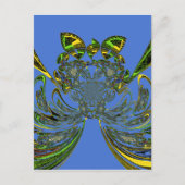 Feather Fish Postkarte (Vorderseite)