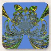 Feather Fish Untersetzer (Vorderseite)