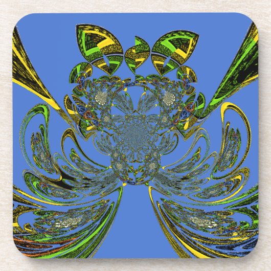 Feather Fish Untersetzer (Vorderseite)