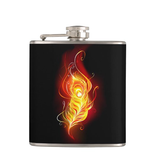 Feather Flachmann (Vorderseite)