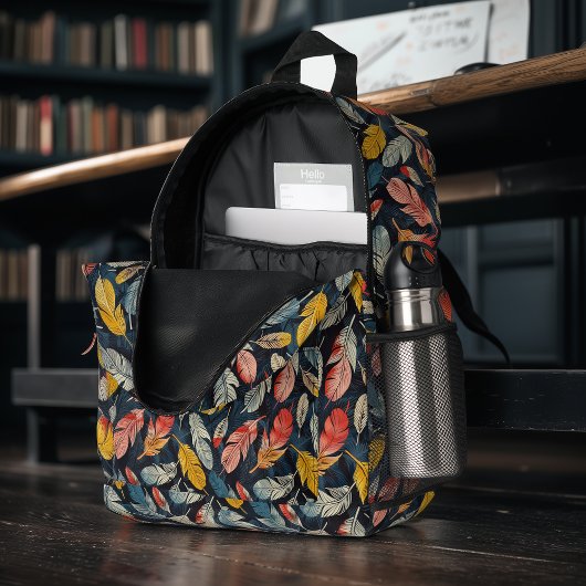 Feather Flair Bedruckter Rucksack