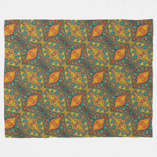 Feather Fleecedecke (Vorderseite (Horizontal))