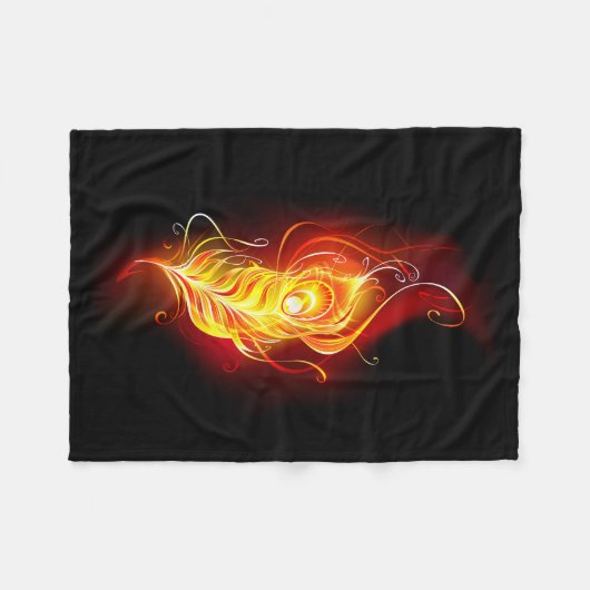 Feather Fleecedecke (Vorderseite (Horizontal))