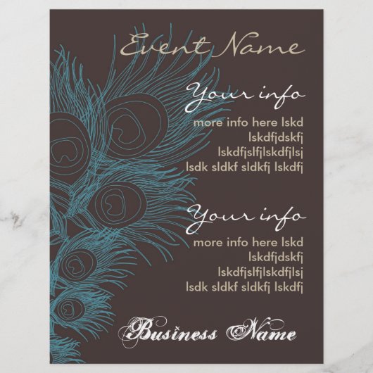 Feather Flyer (Vorne)