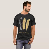 Feather, FOLGE DEINEN TRAUMS Pullover Hoodie (Vorne ganz)