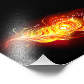 Feather Fotodruck (Ecke)