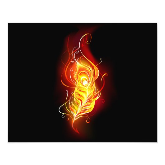 Feather Fotodruck (Vorne)