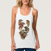 Feather Friends Wildvögel Tank Top (Vorderseite)