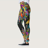 Feather Fun Pop Fashion Leggings (Links)