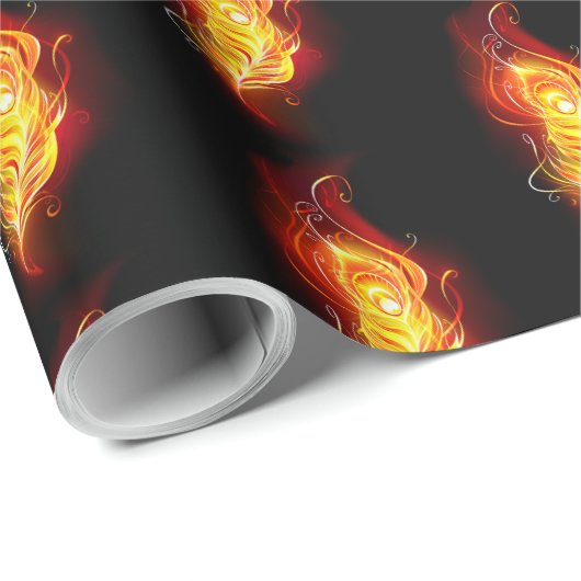 Feather Geschenkpapier (Rolleneckpunkt)