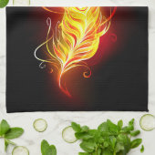 Feather Geschirrtuch (Gefaltet)