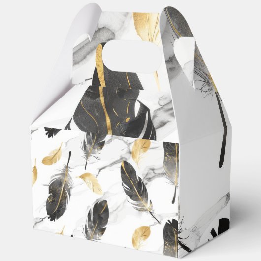 "Feather Grace Gift Bag Box" Geschenkschachtel (Vorderseite)