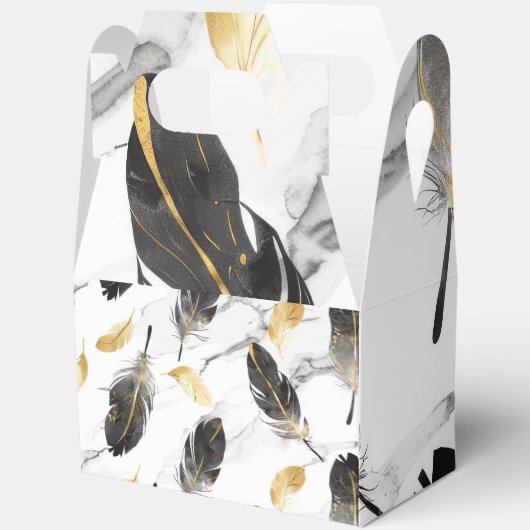 "Feather Grace Gift Bag Box" Geschenkschachtel (Offen)