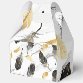 "Feather Grace Gift Bag Box" Geschenkschachtel (Rückseite)