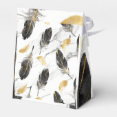"Feather Grace Gift Bag with Lid" Geschenkschachtel (Rückseite)