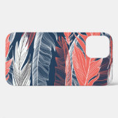 Feather Graphics, schönes nahtloses Muster. Case-Mate iPhone Hülle (Rückseite (Horizontal))