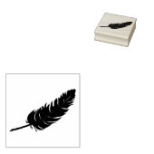 Feather Gummistempel (Stempel)