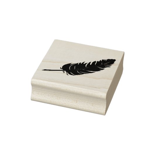 Feather Gummistempel (Stempel)