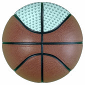 Feather heart in soft green basketball (Rechts)