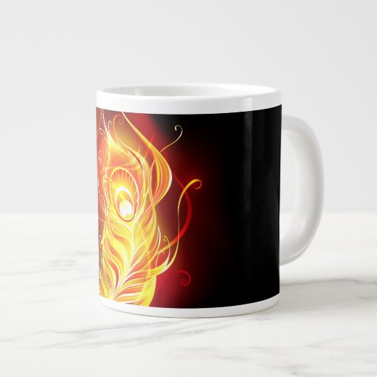 Feather Jumbo-Tasse (Vorderseite Rechts)
