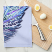 Feather Kitchen Handtuch - Custom Colors (Viertel Falte)