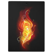 Feather Klemmbrett (Rückseite)