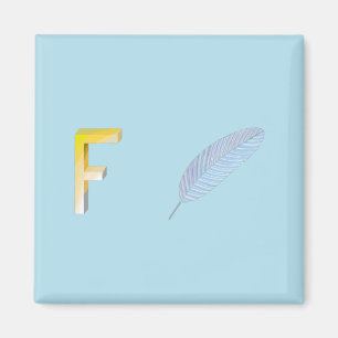 Feather Kühlschrankmagnet