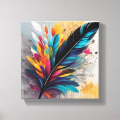 Feather Leinwanddruck (Vorderseite)