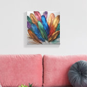 Feather Leinwanddruck (Insitu (Wohnzimmer))