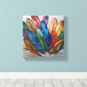 Feather Leinwanddruck (Insitu (Holzboden))