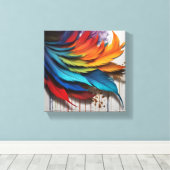 Feather Leinwanddruck (Insitu (Holzboden))