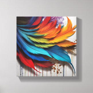 Feather Leinwanddruck